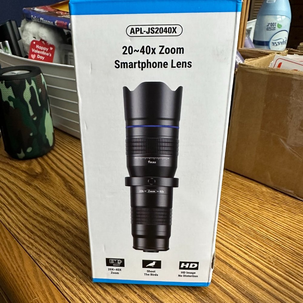 Smartphone 20-40X Zoom Lens with Tripod for mobile phones